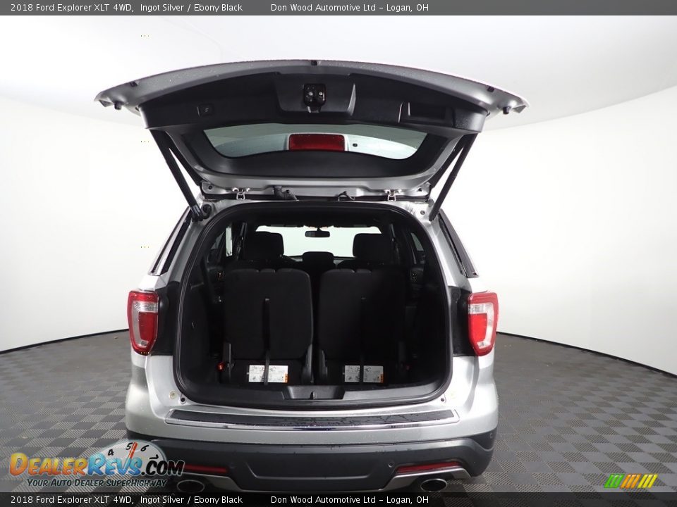 2018 Ford Explorer XLT 4WD Ingot Silver / Ebony Black Photo #8
