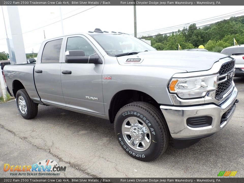 2022 Ram 2500 Tradesman Crew Cab 4x4 Billet Silver Metallic / Black Photo #7