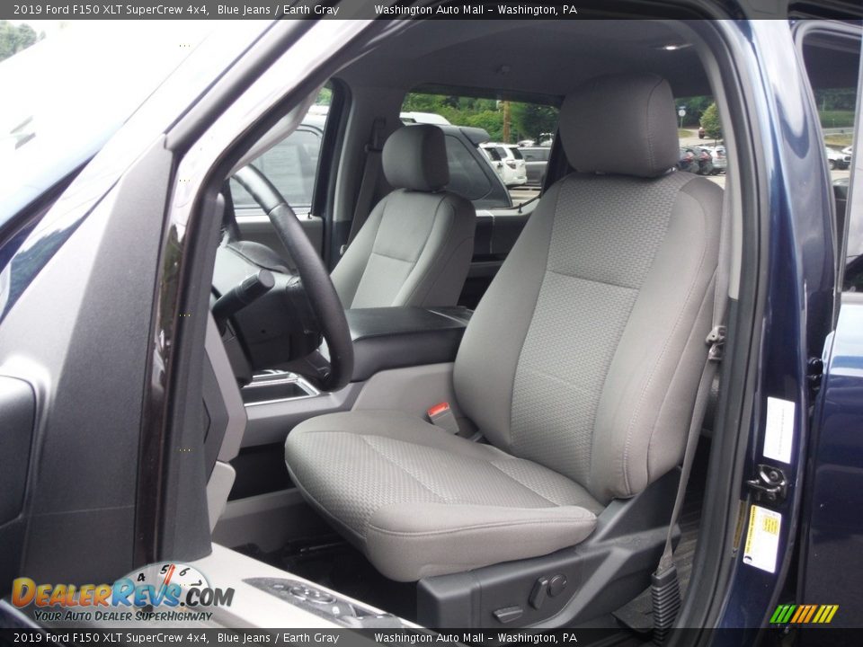 2019 Ford F150 XLT SuperCrew 4x4 Blue Jeans / Earth Gray Photo #22