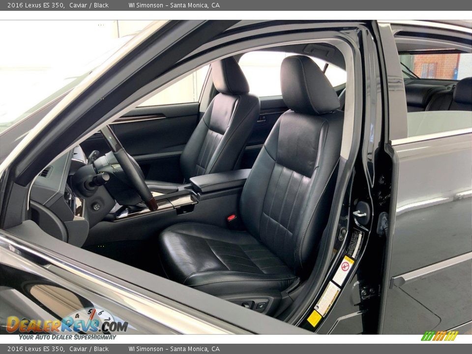 Front Seat of 2016 Lexus ES 350 Photo #18