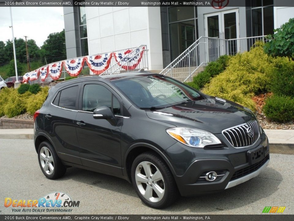 2016 Buick Encore Convenience AWD Graphite Gray Metallic / Ebony Photo #1