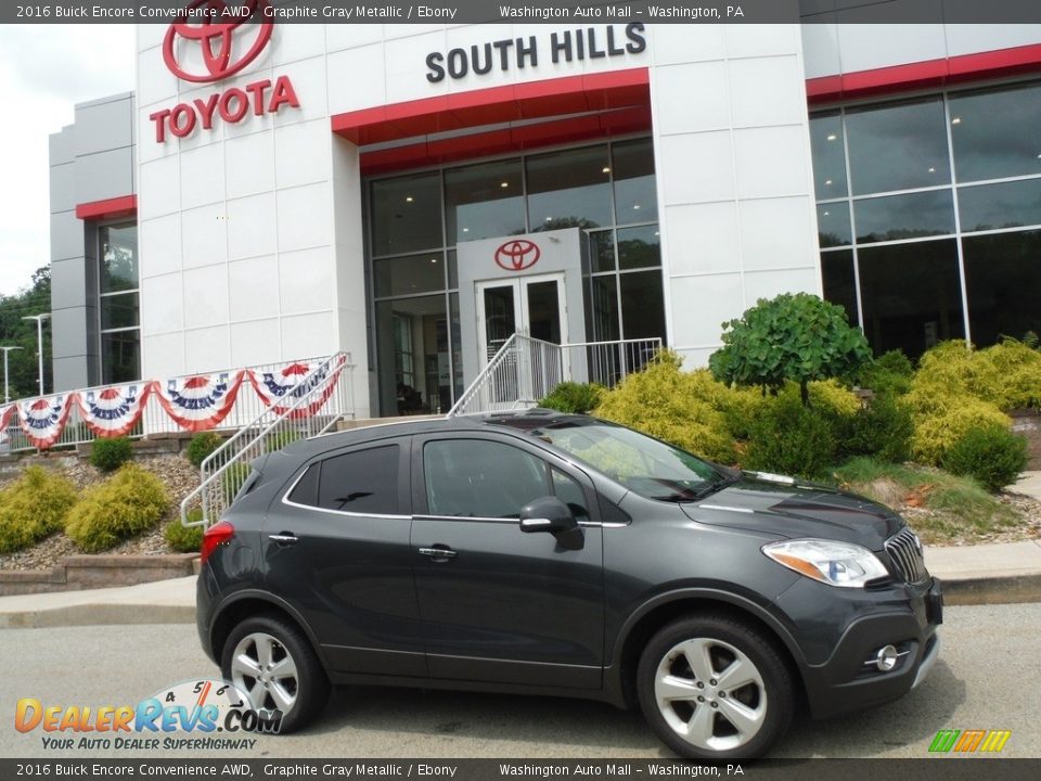 2016 Buick Encore Convenience AWD Graphite Gray Metallic / Ebony Photo #2