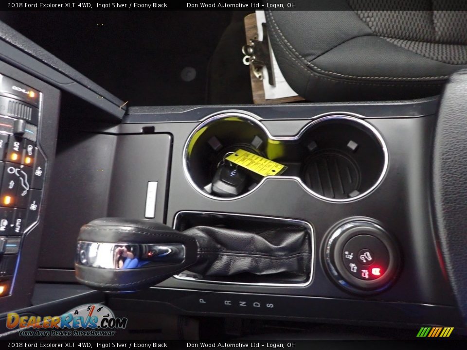 2018 Ford Explorer XLT 4WD Ingot Silver / Ebony Black Photo #20