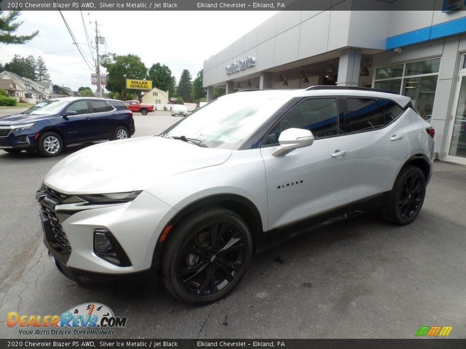 2020 Chevrolet Blazer RS AWD Silver Ice Metallic / Jet Black Photo #1