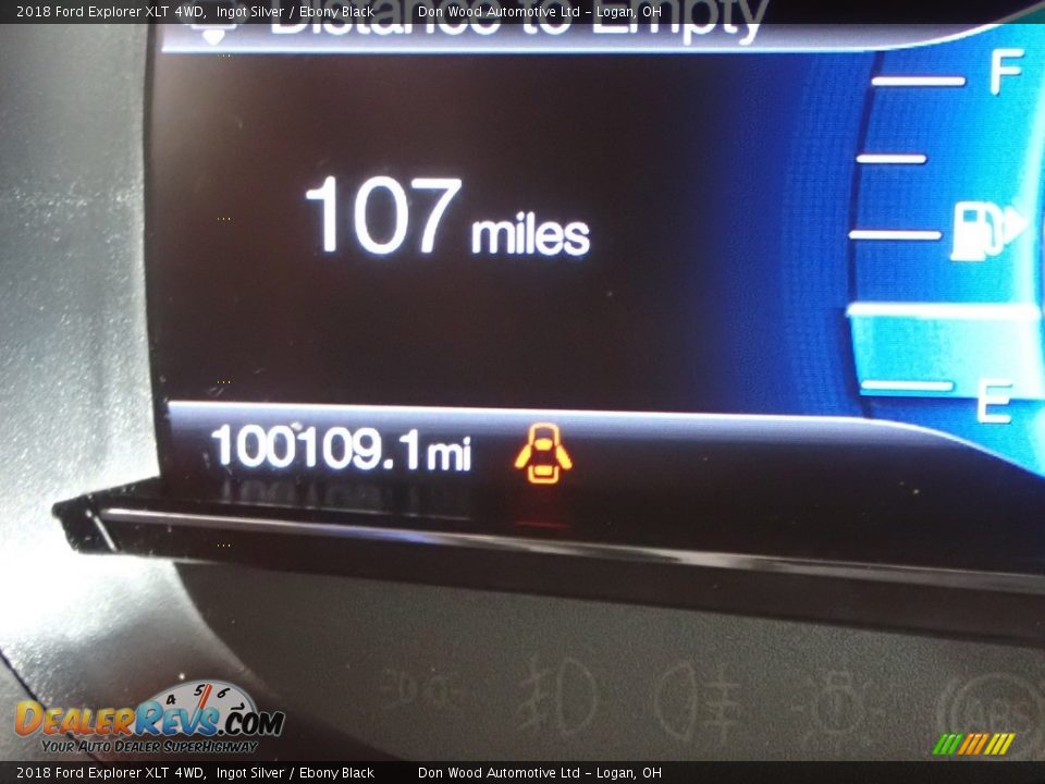 2018 Ford Explorer XLT 4WD Ingot Silver / Ebony Black Photo #33