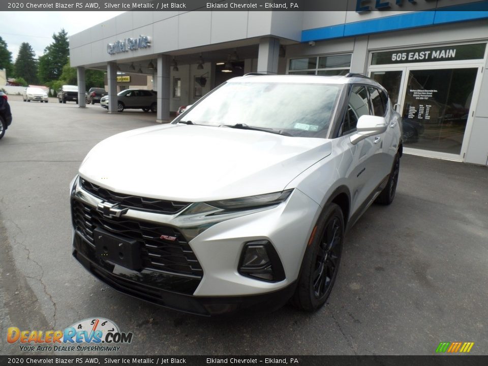 2020 Chevrolet Blazer RS AWD Silver Ice Metallic / Jet Black Photo #2