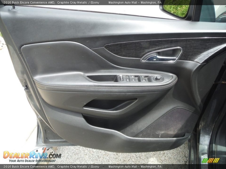 2016 Buick Encore Convenience AWD Graphite Gray Metallic / Ebony Photo #18