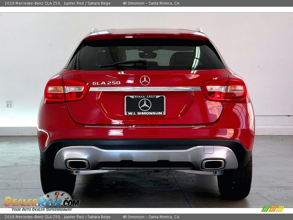 2019 Mercedes-Benz GLA 250 Jupiter Red / Sahara Beige Photo #3