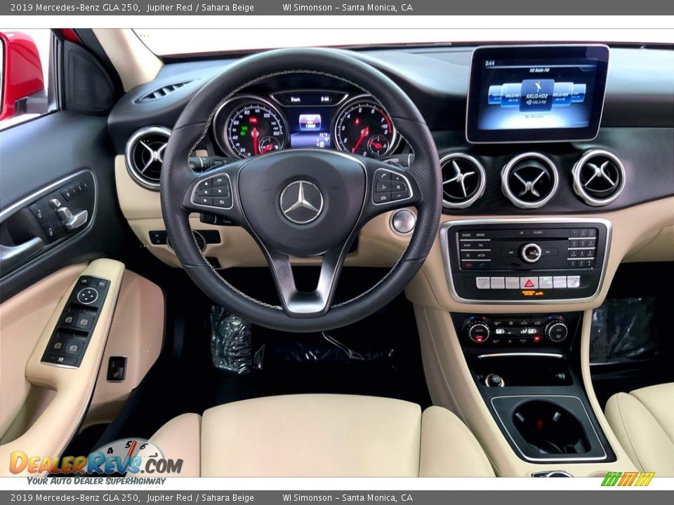 2019 Mercedes-Benz GLA 250 Jupiter Red / Sahara Beige Photo #4