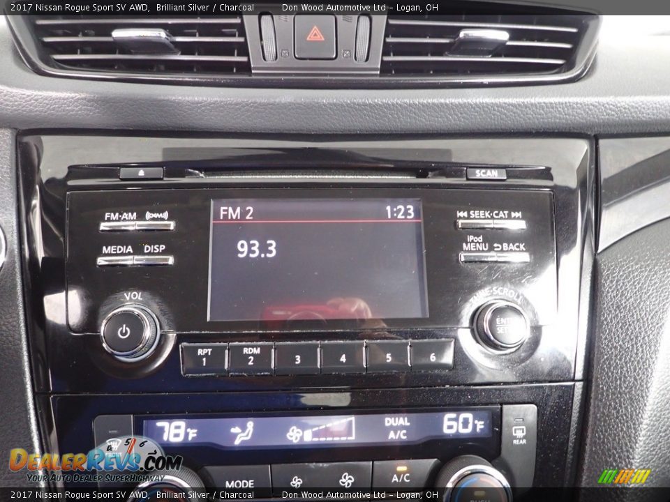 2017 Nissan Rogue Sport SV AWD Brilliant Silver / Charcoal Photo #2