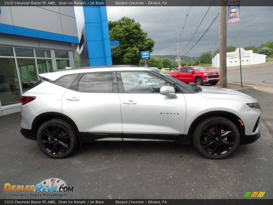 2020 Chevrolet Blazer RS AWD Silver Ice Metallic / Jet Black Photo #5