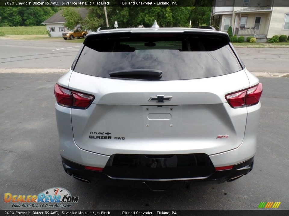 2020 Chevrolet Blazer RS AWD Silver Ice Metallic / Jet Black Photo #7