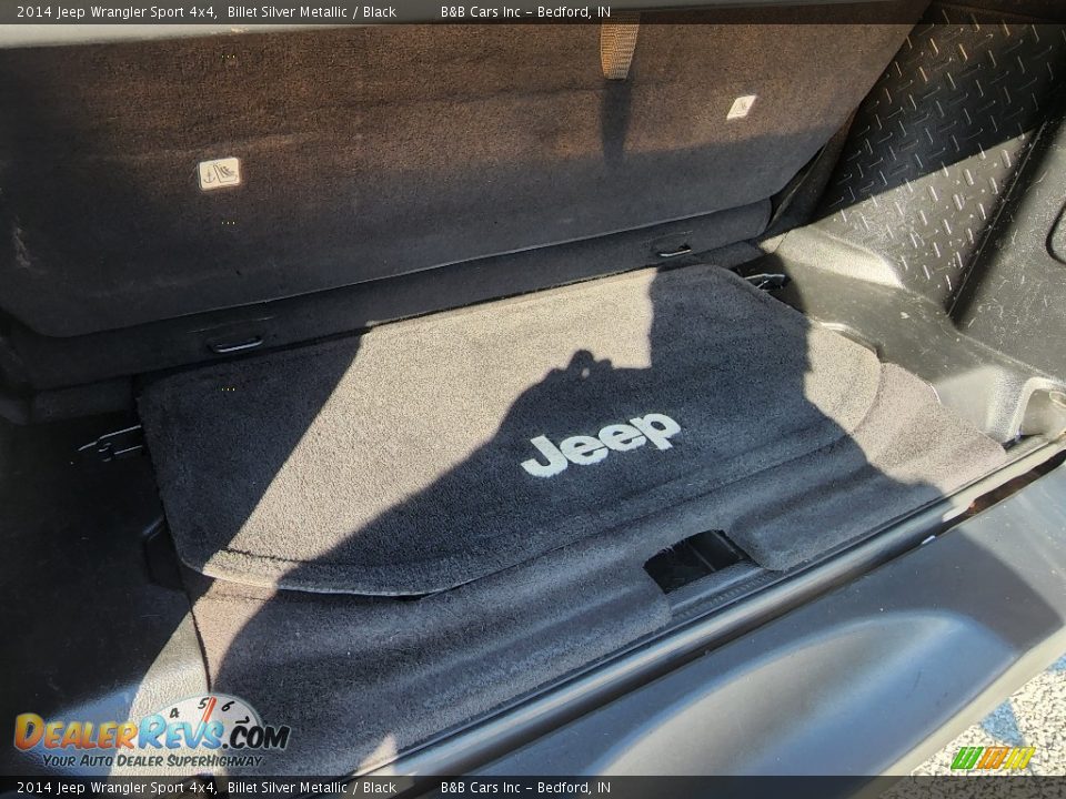 2014 Jeep Wrangler Sport 4x4 Billet Silver Metallic / Black Photo #17
