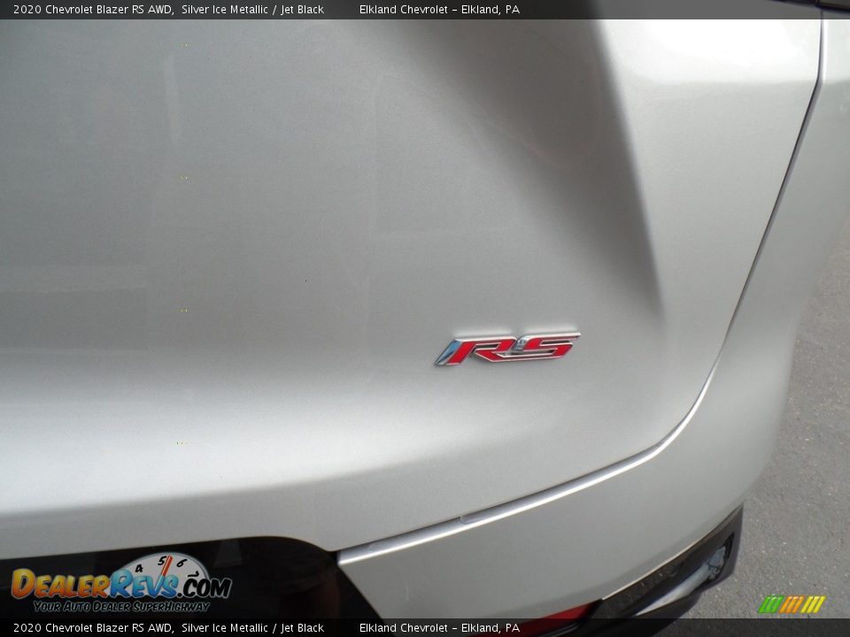 2020 Chevrolet Blazer RS AWD Silver Ice Metallic / Jet Black Photo #12
