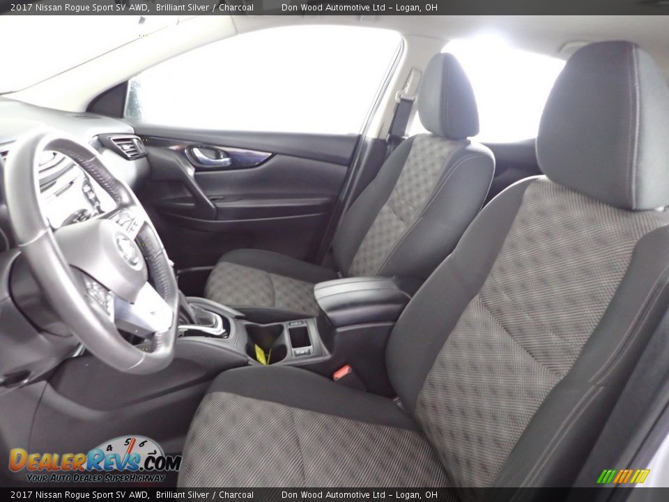2017 Nissan Rogue Sport SV AWD Brilliant Silver / Charcoal Photo #15