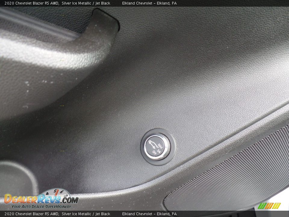 2020 Chevrolet Blazer RS AWD Silver Ice Metallic / Jet Black Photo #17