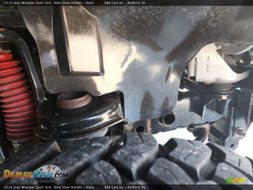 2014 Jeep Wrangler Sport 4x4 Billet Silver Metallic / Black Photo #28