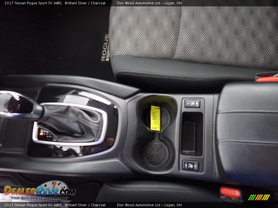 2017 Nissan Rogue Sport SV AWD Brilliant Silver / Charcoal Photo #21