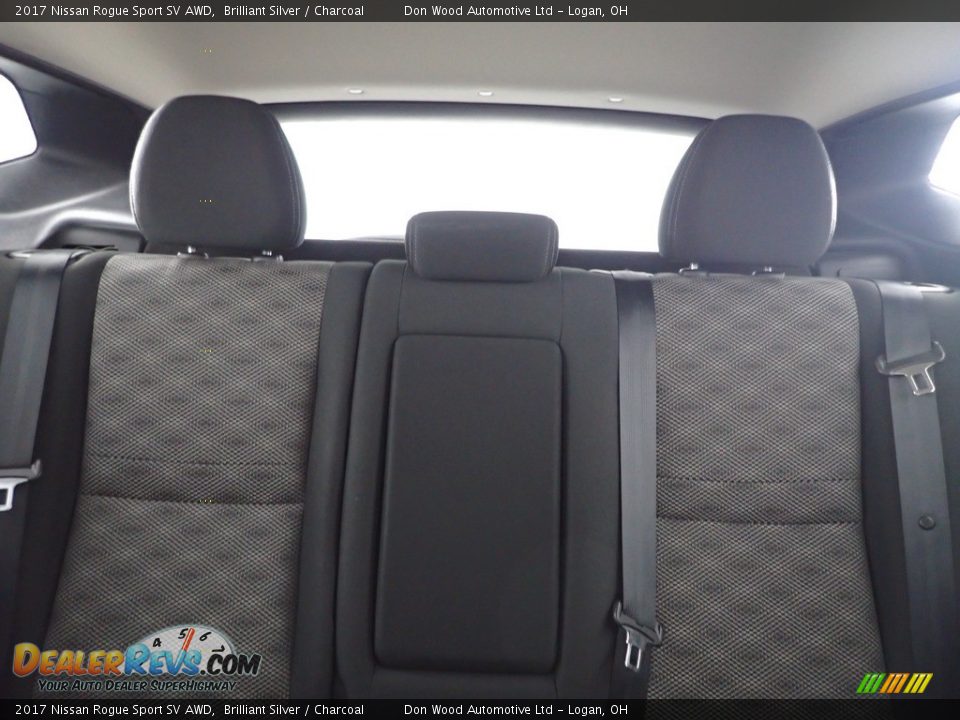 2017 Nissan Rogue Sport SV AWD Brilliant Silver / Charcoal Photo #22