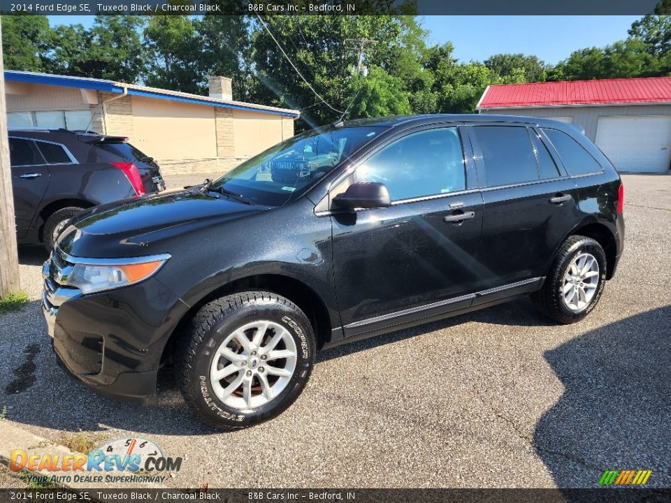 2014 Ford Edge SE Tuxedo Black / Charcoal Black Photo #1