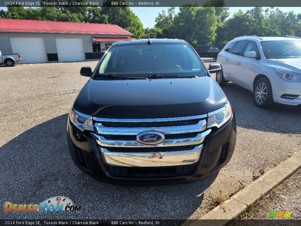 2014 Ford Edge SE Tuxedo Black / Charcoal Black Photo #2