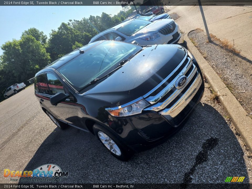 2014 Ford Edge SE Tuxedo Black / Charcoal Black Photo #3