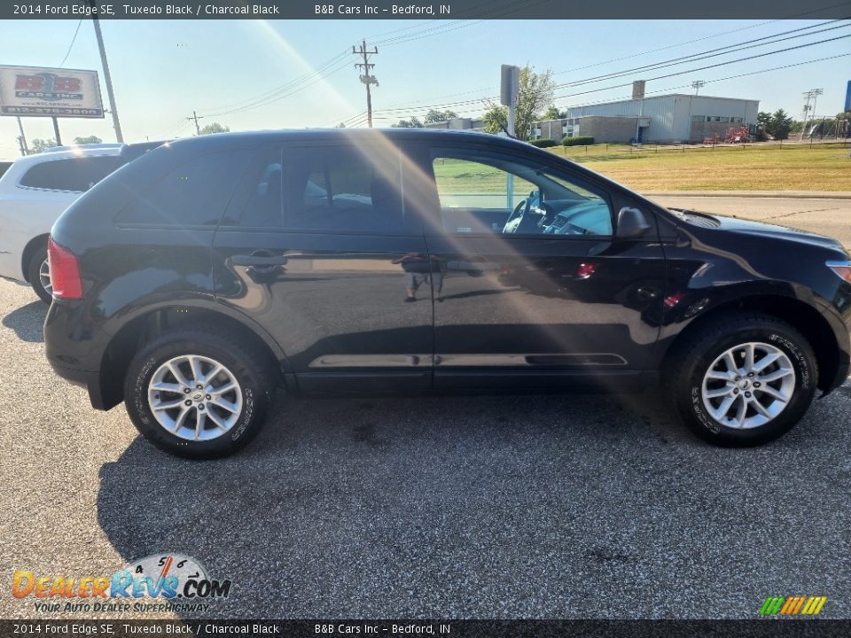 2014 Ford Edge SE Tuxedo Black / Charcoal Black Photo #4