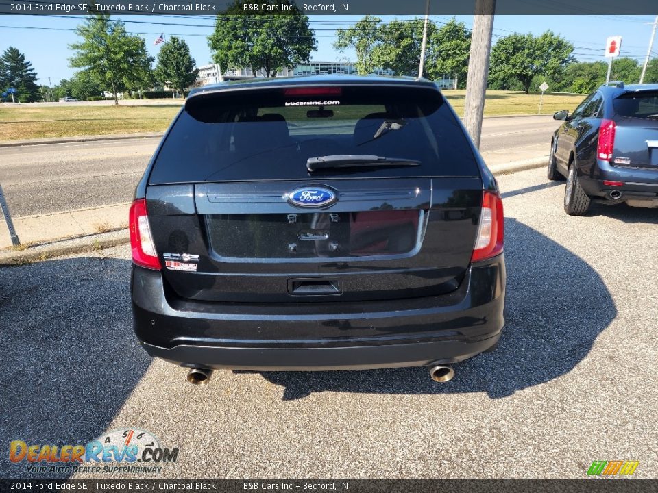 2014 Ford Edge SE Tuxedo Black / Charcoal Black Photo #5