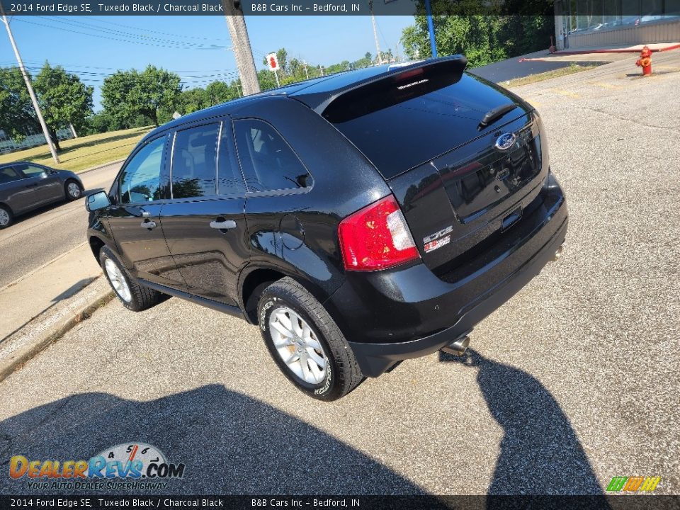 2014 Ford Edge SE Tuxedo Black / Charcoal Black Photo #6