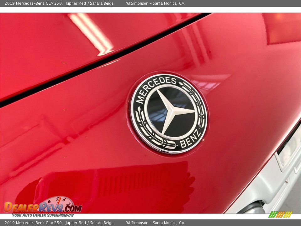 2019 Mercedes-Benz GLA 250 Jupiter Red / Sahara Beige Photo #30