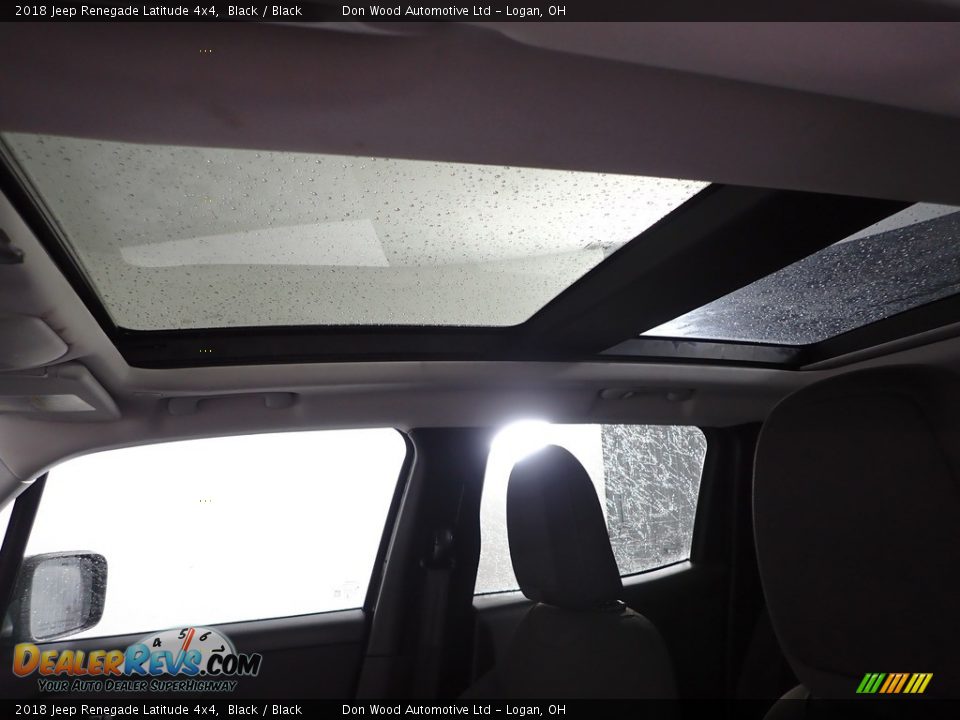 2018 Jeep Renegade Latitude 4x4 Black / Black Photo #2