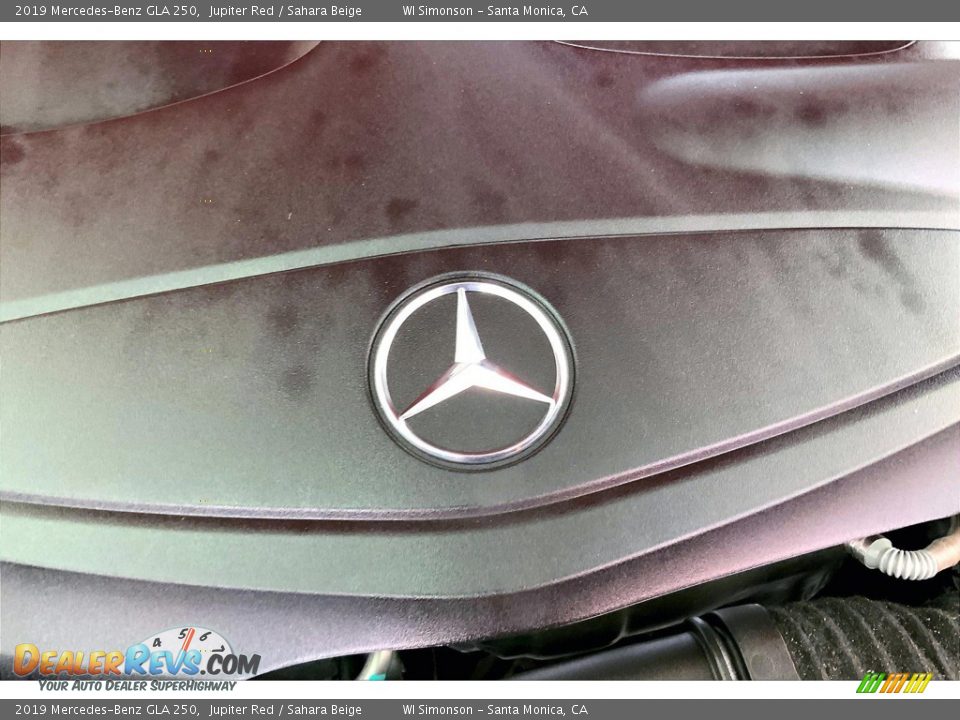 2019 Mercedes-Benz GLA 250 Jupiter Red / Sahara Beige Photo #32