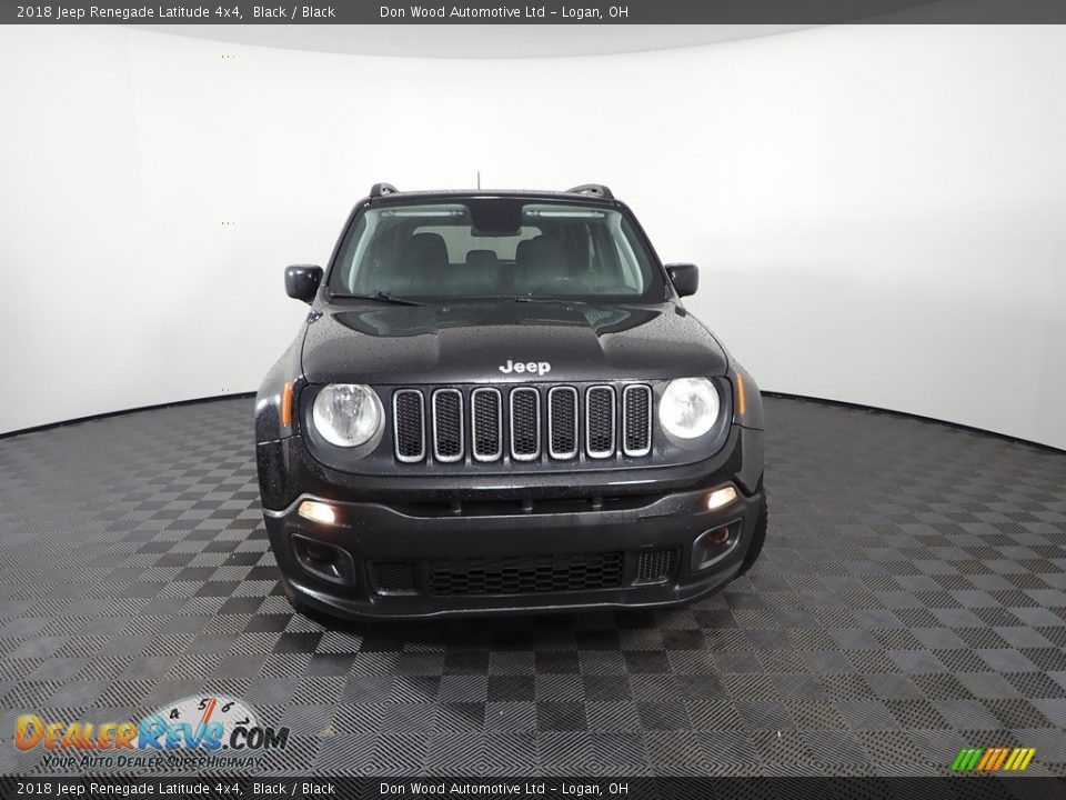 2018 Jeep Renegade Latitude 4x4 Black / Black Photo #6