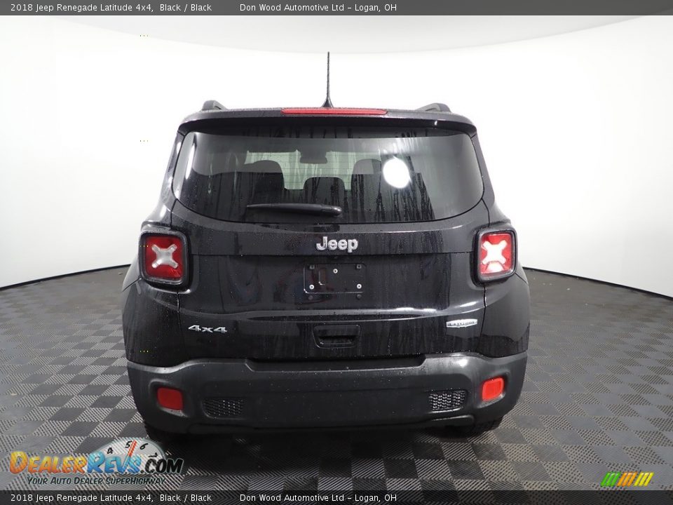 2018 Jeep Renegade Latitude 4x4 Black / Black Photo #9