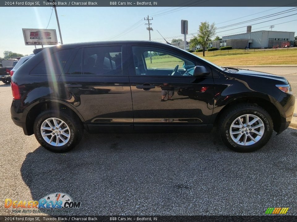 2014 Ford Edge SE Tuxedo Black / Charcoal Black Photo #24