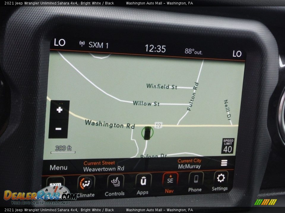 2021 Jeep Wrangler Unlimited Sahara 4x4 Bright White / Black Photo #4