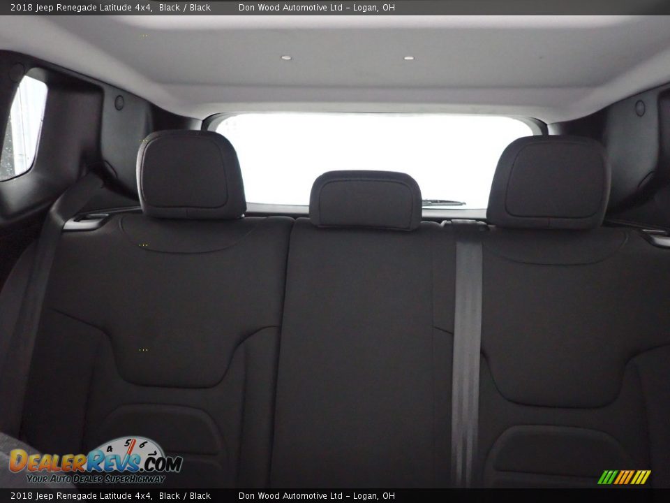 2018 Jeep Renegade Latitude 4x4 Black / Black Photo #23
