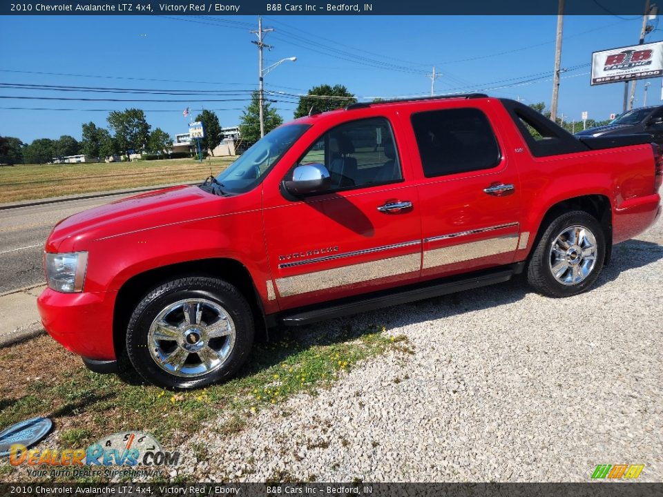 2010 Chevrolet Avalanche LTZ 4x4 Victory Red / Ebony Photo #1