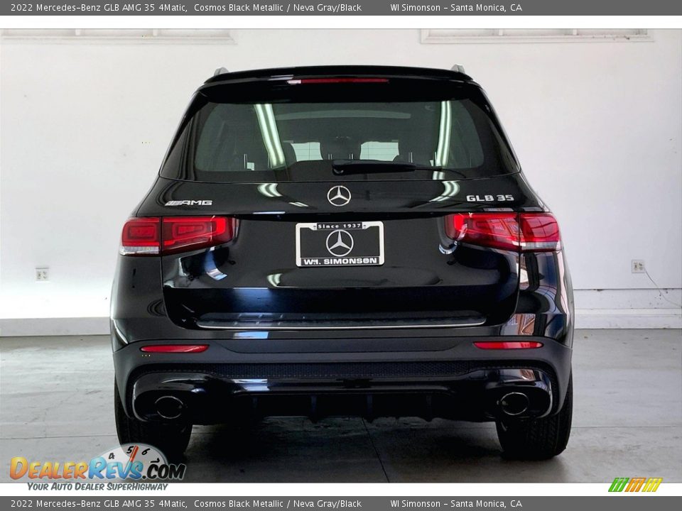 2022 Mercedes-Benz GLB AMG 35 4Matic Cosmos Black Metallic / Neva Gray/Black Photo #3