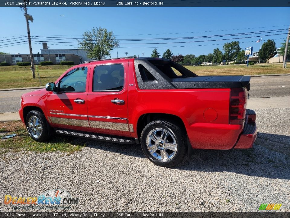 2010 Chevrolet Avalanche LTZ 4x4 Victory Red / Ebony Photo #2