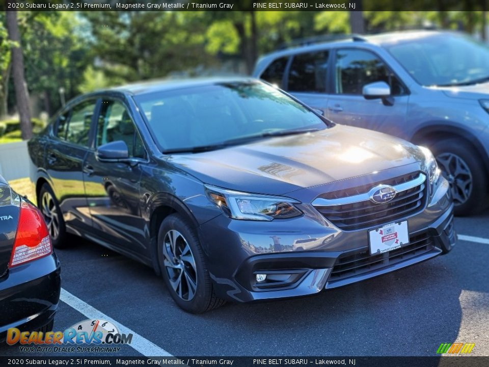 2020 Subaru Legacy 2.5i Premium Magnetite Gray Metallic / Titanium Gray Photo #3