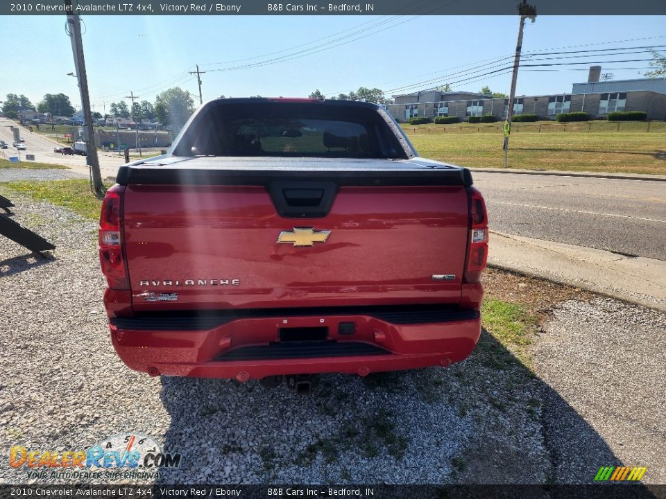 2010 Chevrolet Avalanche LTZ 4x4 Victory Red / Ebony Photo #3