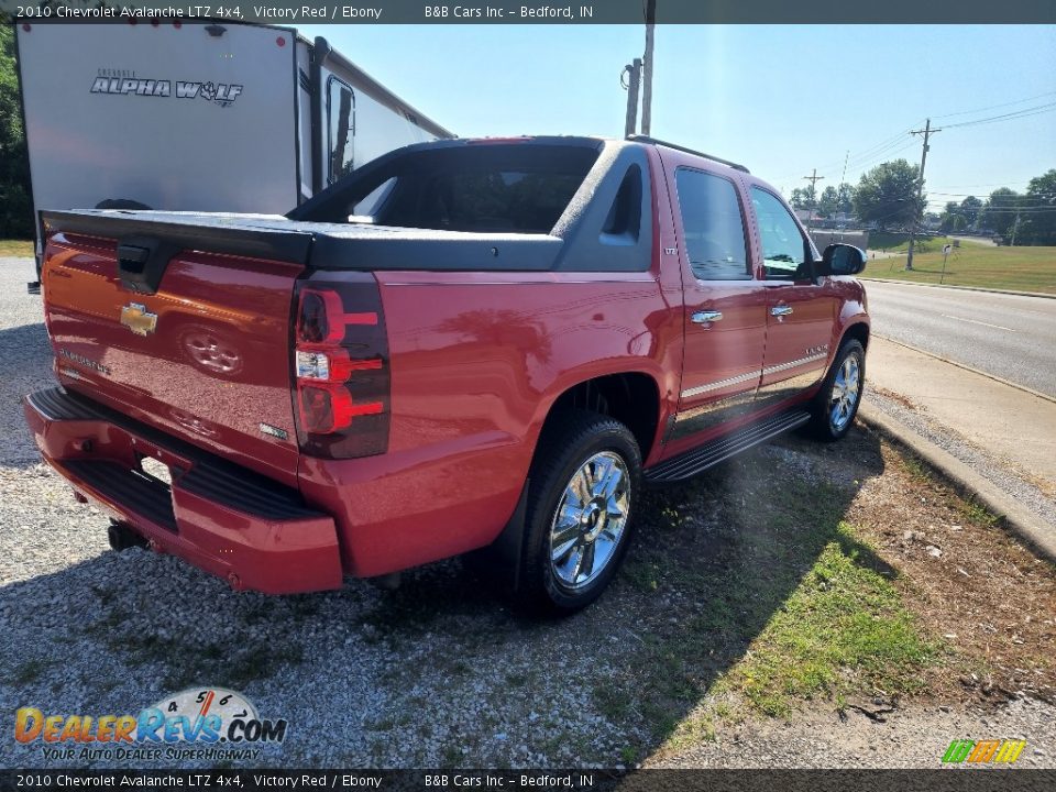 2010 Chevrolet Avalanche LTZ 4x4 Victory Red / Ebony Photo #4