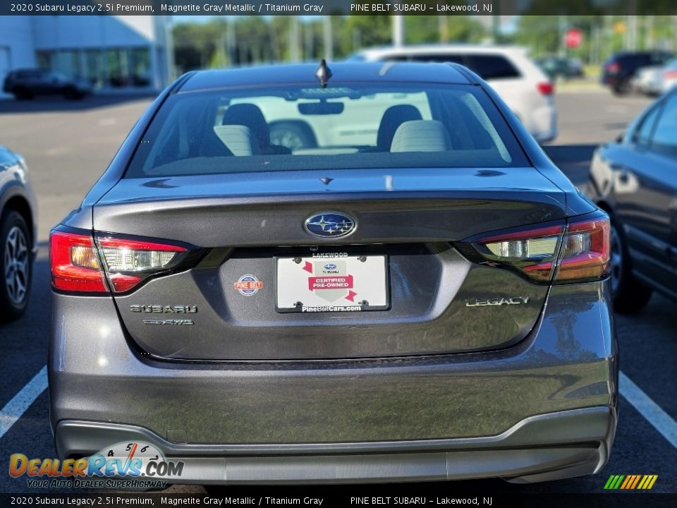 2020 Subaru Legacy 2.5i Premium Magnetite Gray Metallic / Titanium Gray Photo #5