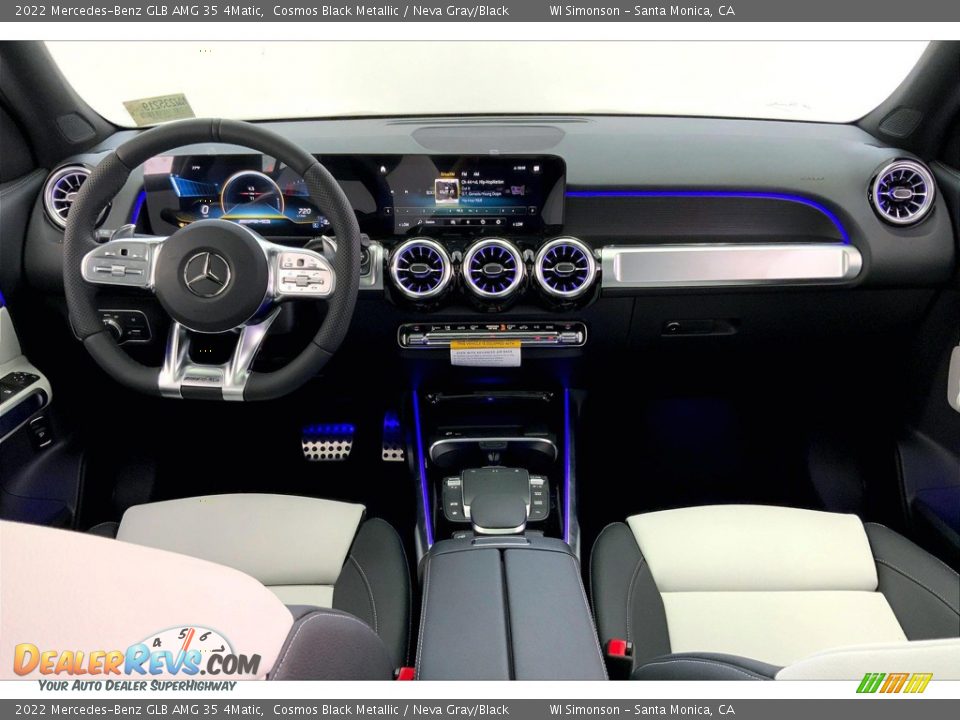 Dashboard of 2022 Mercedes-Benz GLB AMG 35 4Matic Photo #6