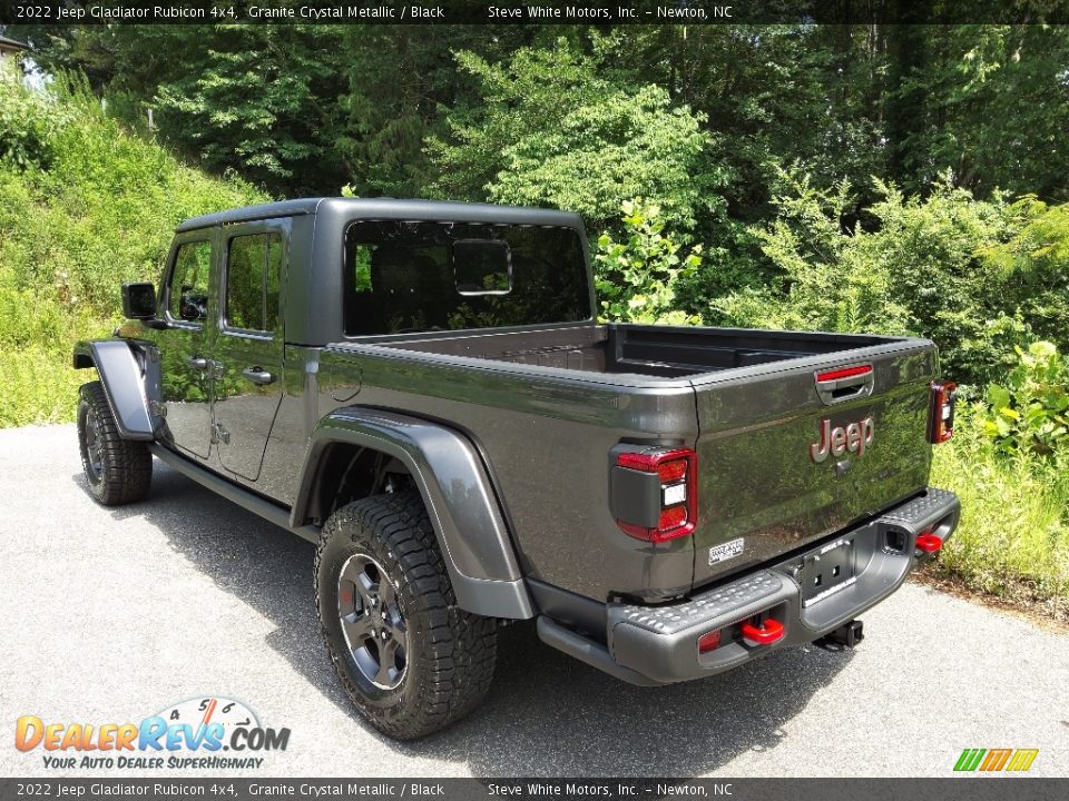 2022 Jeep Gladiator Rubicon 4x4 Granite Crystal Metallic / Black Photo #9