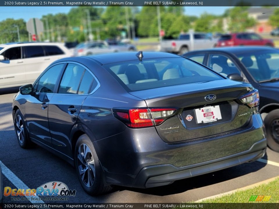 2020 Subaru Legacy 2.5i Premium Magnetite Gray Metallic / Titanium Gray Photo #6