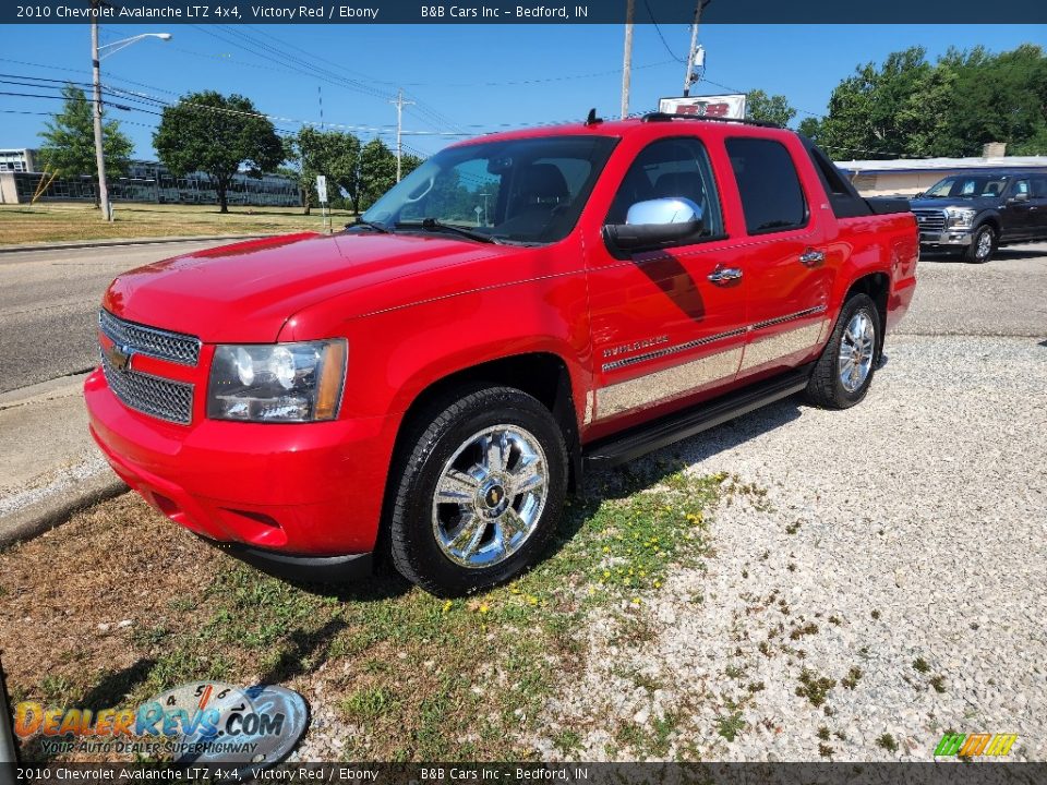 2010 Chevrolet Avalanche LTZ 4x4 Victory Red / Ebony Photo #8