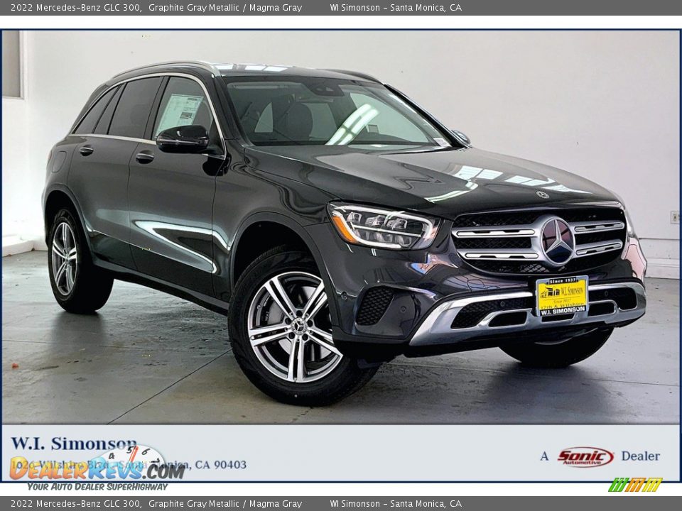 2022 Mercedes-Benz GLC 300 Graphite Gray Metallic / Magma Gray Photo #1