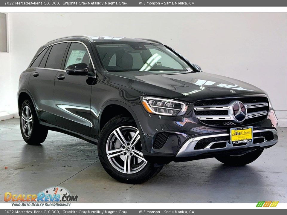 2022 Mercedes-Benz GLC 300 Graphite Gray Metallic / Magma Gray Photo #12